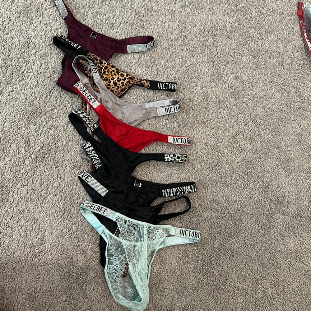 COPY - panties used as bathing suit some never worn one still has tags. Perfect